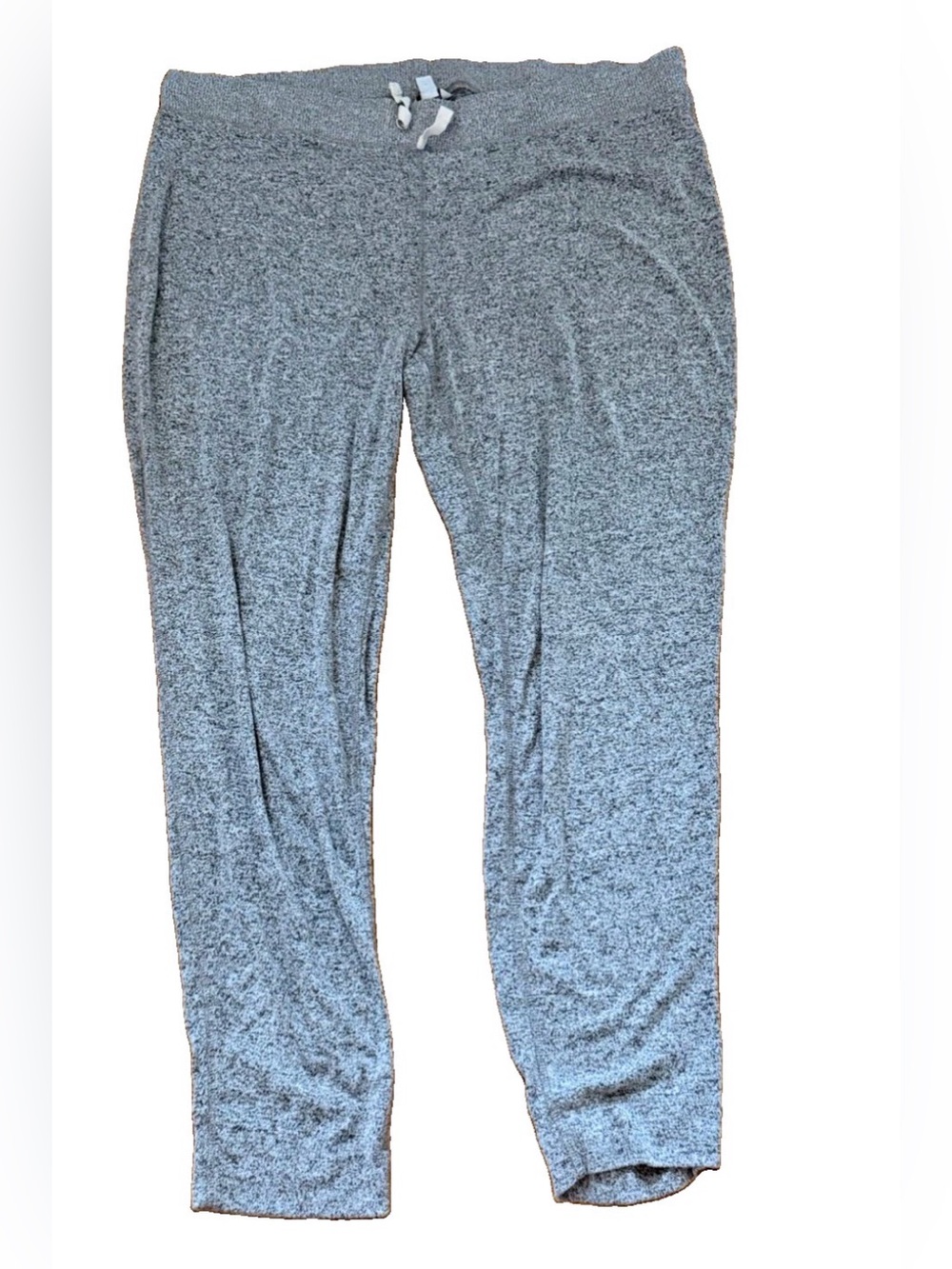 J.Crew Heathered Gray Knit Stretch Elastic Waist Joggers Pants Plus 2X